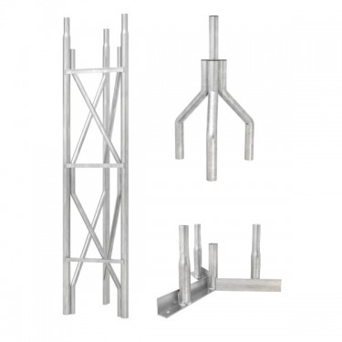 Manchon En Caoutchouc Noir Pour Mât De Diamètre 48-60mm